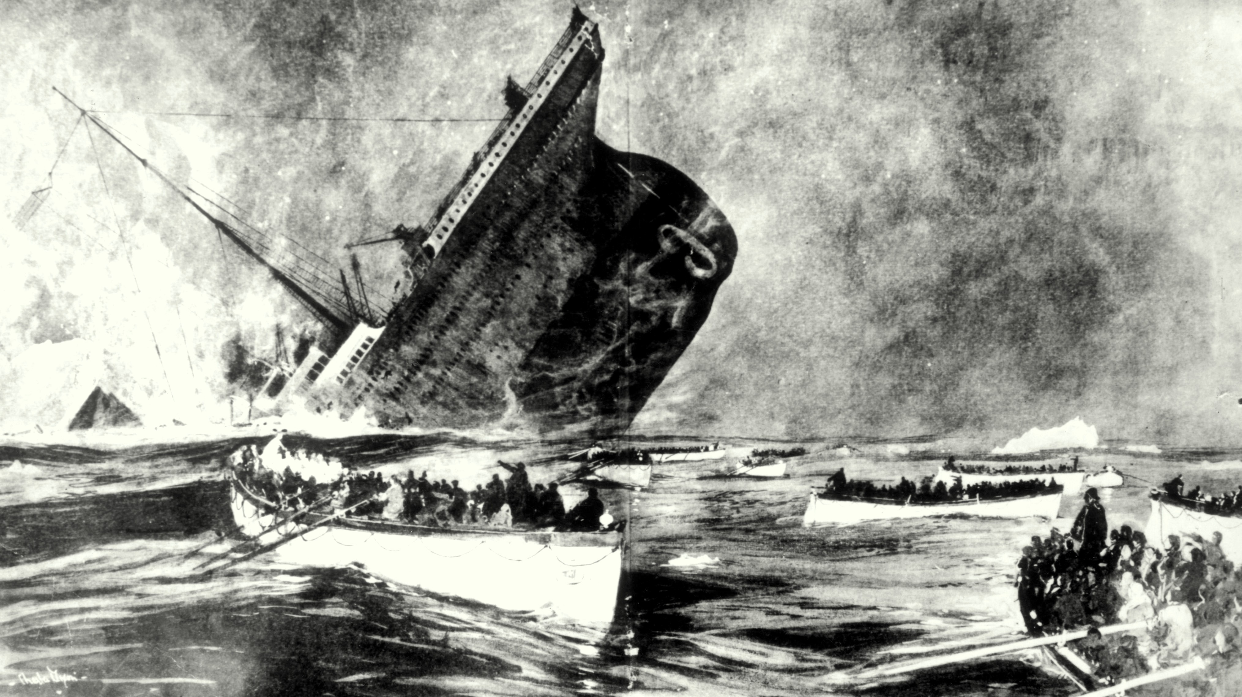 Titanic zachranne clny
